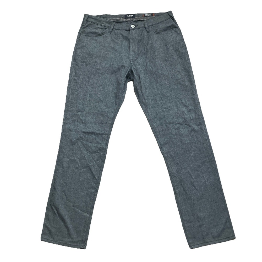 34 Heritage Jeans‎ Mens 40x34 Gray Heather Charisma Comfort Rise Classic Stretch